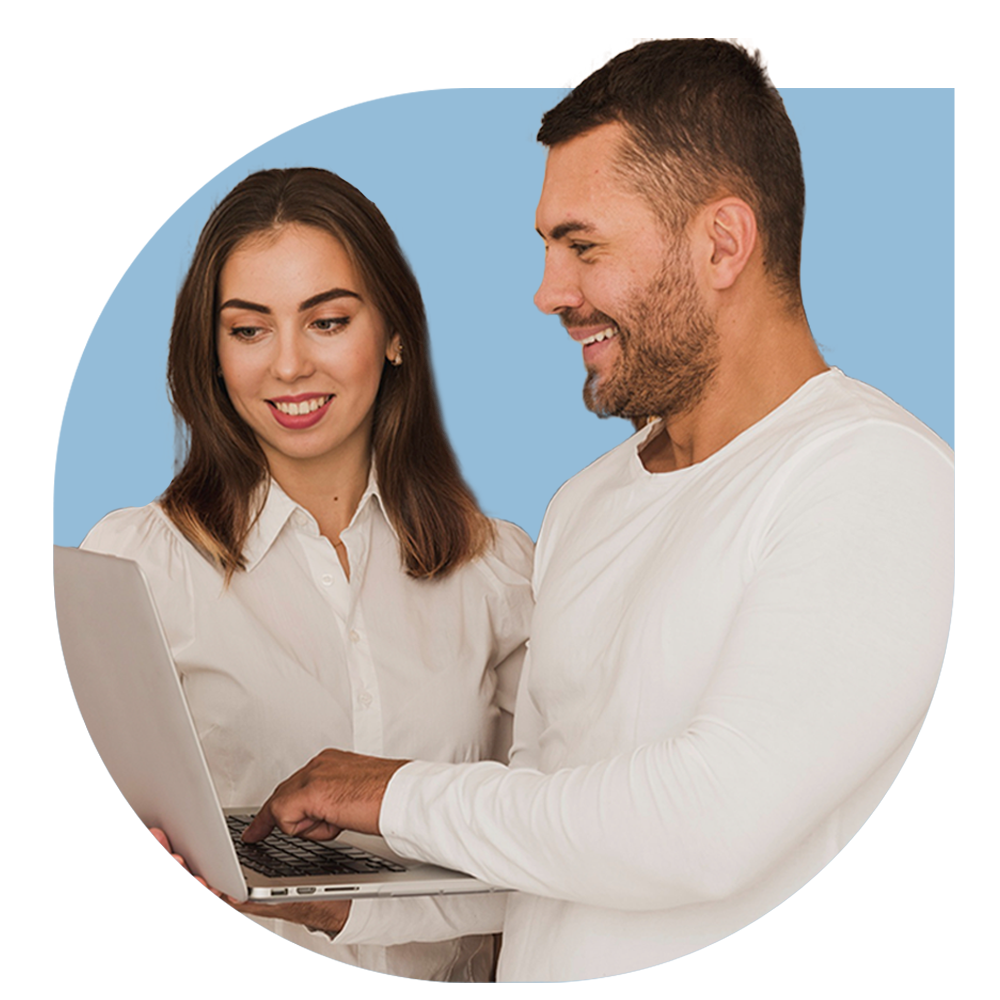 Empleados felices